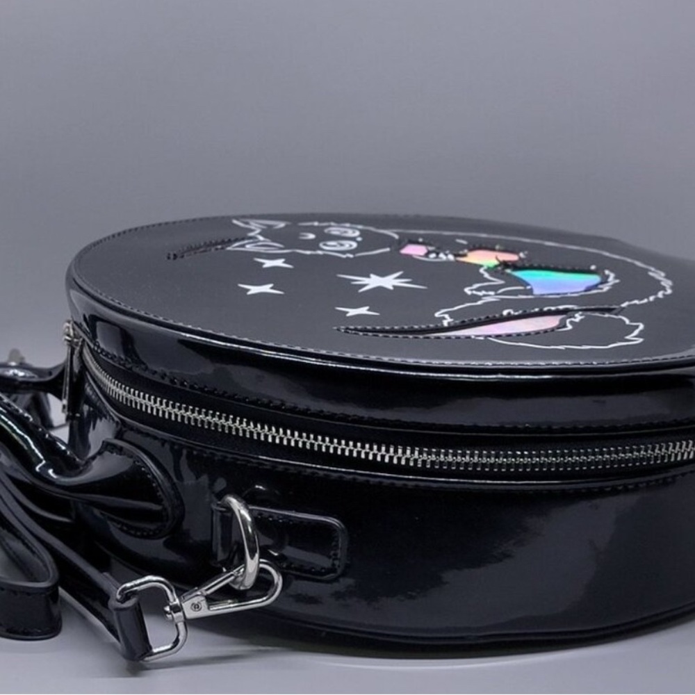 Killstar Black Salem Purse Cat & Moon & Killstar Meowgical Kitty Moon wallet! - Picture 5 of 11
